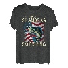 Herren Real Grandpas Go Fishing - Largemouth Barsch T-Shirt