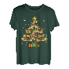 Merry Fishmas Christmas Tree This is My Christmas Pyjama T-Shirt