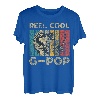 Vatertagsgeschenk lustige Angelrolle cool G-Pop T-Shirt