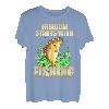 Freiheit beginnt mit Angeln - Fischer Angler T-Shirt