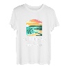US Jungferninseln Strand Sonnenuntergang Palme St Thomas Urlaub T-Shirt