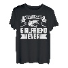 Angeln, Angler, Freundin, Fischer, Fisch T-Shirt