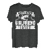 Angeln, Angler, Freundin, Fischer, Fisch T-Shirt