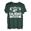 Angeln, Angler, Freundin, Fischer, Fisch T-Shirt