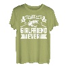 Angeln, Angler, Freundin, Fischer, Fisch T-Shirt