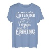 Lustiges Angeln für Männer und Frauen, Forellen, Barsch, Angler, Urlaub T-Shirt