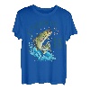 18 Jahre alt Angeln Geburtstag 18. Barsch Fisch Männer Frauen B-Day T-Shirt