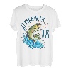 18 Jahre alt Angeln Geburtstag 18. Barsch Fisch Männer Frauen B-Day T-Shirt