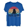Herren papa bär papa bär angeln T-Shirt