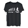 Herren Wels Mann Evolution of Noodling Waller angeln T-Shirt