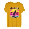 Abu Dhabi Retro 80er Jahre Stil Souvenir Strand T-Shirt