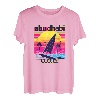 Abu Dhabi Retro 80er Jahre Stil Souvenir Strand T-Shirt