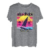 Abu Dhabi Retro 80er Jahre Stil Souvenir Strand T-Shirt