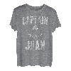 Herren Lustiges personalisiertes Bootsshirt mit Vorname Captain Juan T-Shirt