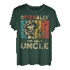 Vatertag Lustiges Angeln Ofishally Der beste Onkel T-Shirt