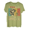 Vatertag Lustiges Angeln Ofishally Der beste Onkel T-Shirt