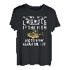 Ich frage mich, ob die Fische lustig denken, Bluegill angeln T-Shirt