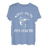 Lustiges Barsch-Angel-Outfit für Damen, Love Me Fish Fear Me T-Shirt