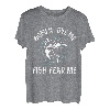 Lustiges Barsch-Angel-Outfit für Damen, Love Me Fish Fear Me T-Shirt
