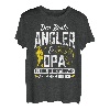 Herren Bester Opa Angeln Angler Anglerfan Fischer Angelopa T-Shirt