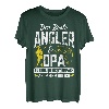 Herren Bester Opa Angeln Angler Anglerfan Fischer Angelopa T-Shirt