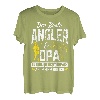 Herren Bester Opa Angeln Angler Anglerfan Fischer Angelopa T-Shirt