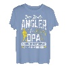 Herren Bester Opa Angeln Angler Anglerfan Fischer Angelopa T-Shirt