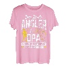 Herren Bester Opa Angeln Angler Anglerfan Fischer Angelopa T-Shirt