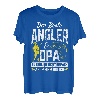 Herren Bester Opa Angeln Angler Anglerfan Fischer Angelopa T-Shirt