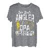 Herren Bester Opa Angeln Angler Anglerfan Fischer Angelopa T-Shirt