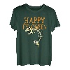 Happy Fishoween Lustiges Angeln Halloween Fischliebhaber T-Shirt