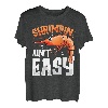Shrimpin Aint Easy Lustiges Jiu Jitsu zum Garnelenfischen T-Shirt
