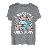 Kinder Ich stelle Axolotl-Fragen Leopard Rainbow Cute Axolotl Youth T-Shirt