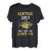 Herren Rentner 2023 Jetzt Fängt Das Leben An Fisch Ruhestand Rente T-Shirt