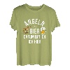 Herren Angeln und Bier darum bin ich hier Fischen T-Shirt