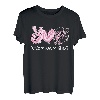 Peace Love Fishing Herz Batikfärbung T-Shirt