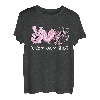 Peace Love Fishing Herz Batikfärbung T-Shirt