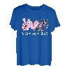 Peace Love Fishing Herz Batikfärbung T-Shirt