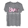 Peace Love Fishing Herz Batikfärbung T-Shirt