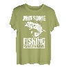 Angeln, Angler, Freundin, Fischer, Fisch T-Shirt