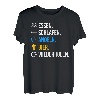 Angeln Fischer Bier Fischen Angel Angler T-Shirt
