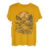 Barsch Angeln Fisch Vintage Retro Grafik Tees für Männer Frauen T-Shirt