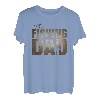 Herren Angeln Lustige Angelsachen Fishing Dad Angler Witze Papa T-Shirt