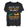 Reichet mir die Rute der König will Angeln T-Shirt