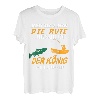 Reichet mir die Rute der König will Angeln T-Shirt
