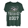 Vintage Angellegende seit 2007 16 Jahren Angeln Geburtstag T-Shirt