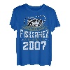 Vintage Angellegende seit 2007 16 Jahren Angeln Geburtstag T-Shirt