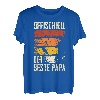 Herren OfFISCHiell Der Beste Papa Angler Lustiges Wortspiel Vater T-Shirt