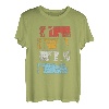 Vintage Retro Angeln Fischen T-Shirt Geschenk für Angler