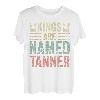 Kings Are Named Tanner Shirt Lustiger Personalisierter Name T-Shirt